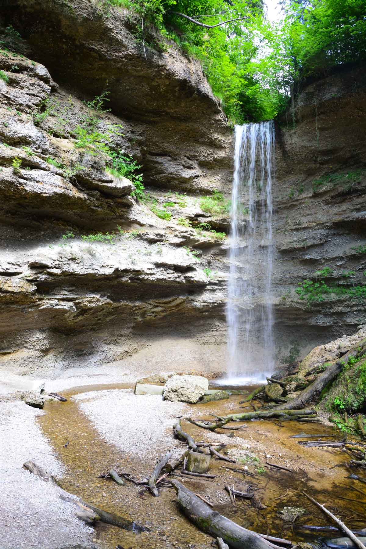 Wasserfall Pähler Schlucht
