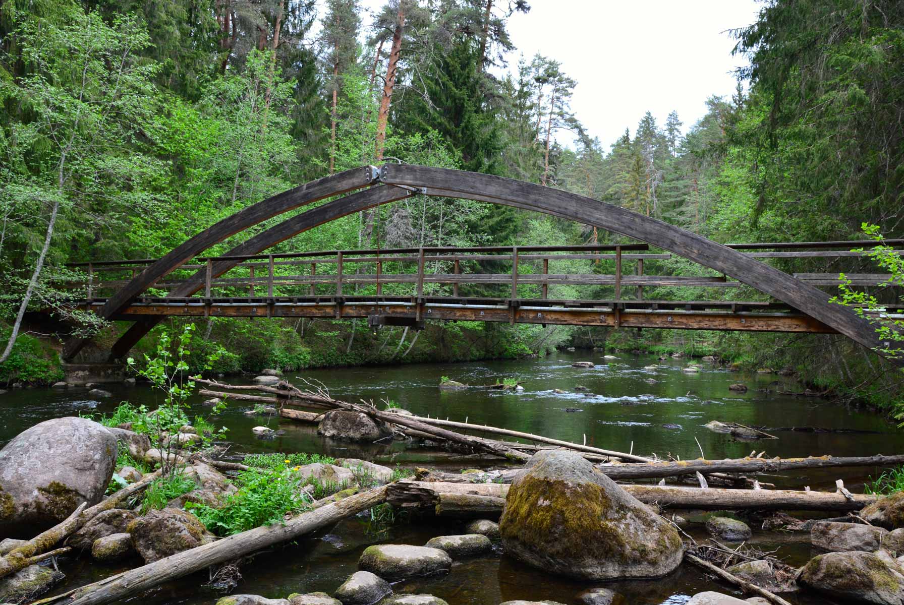 Brücke am Ahja-Urtal