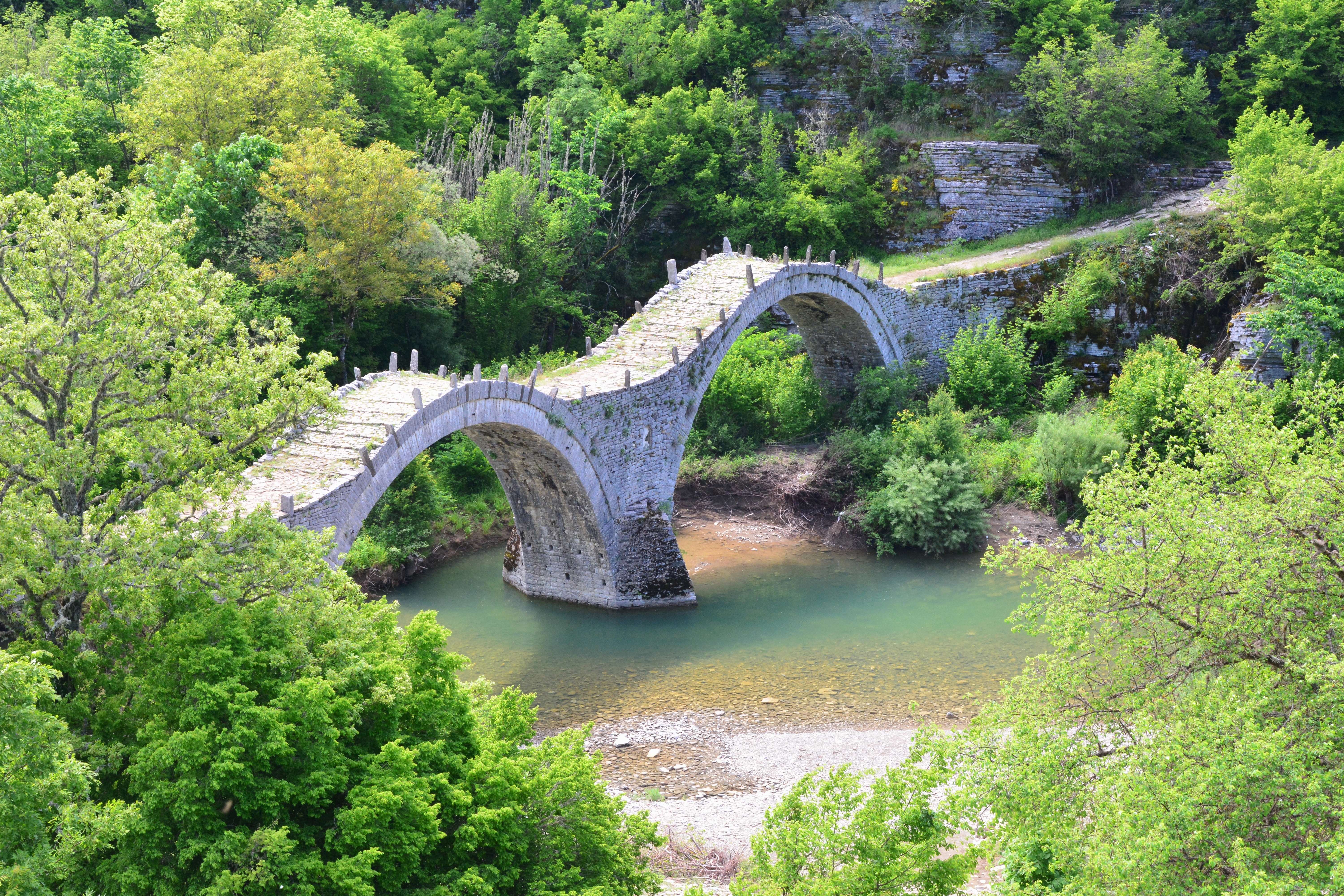 Epirus Fluss Vikos