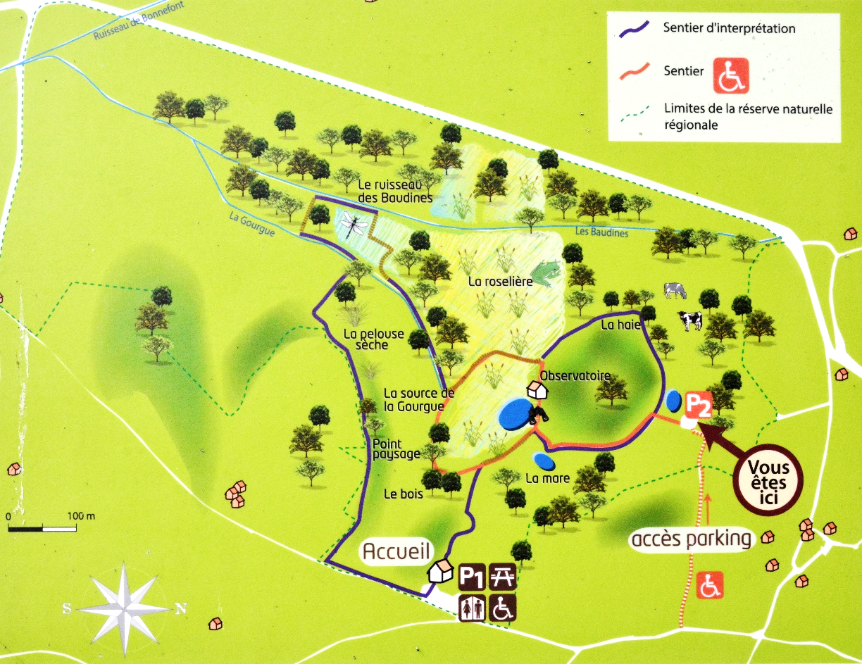 Naturschutzgebiet Marais Abb1