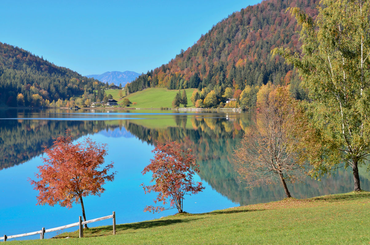Hintersteiner See im Herbst