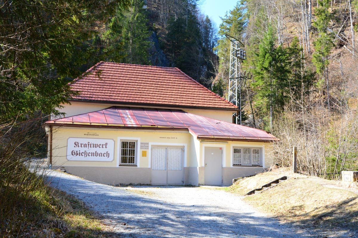 Kleinkraftwerk Giessenbachklamm