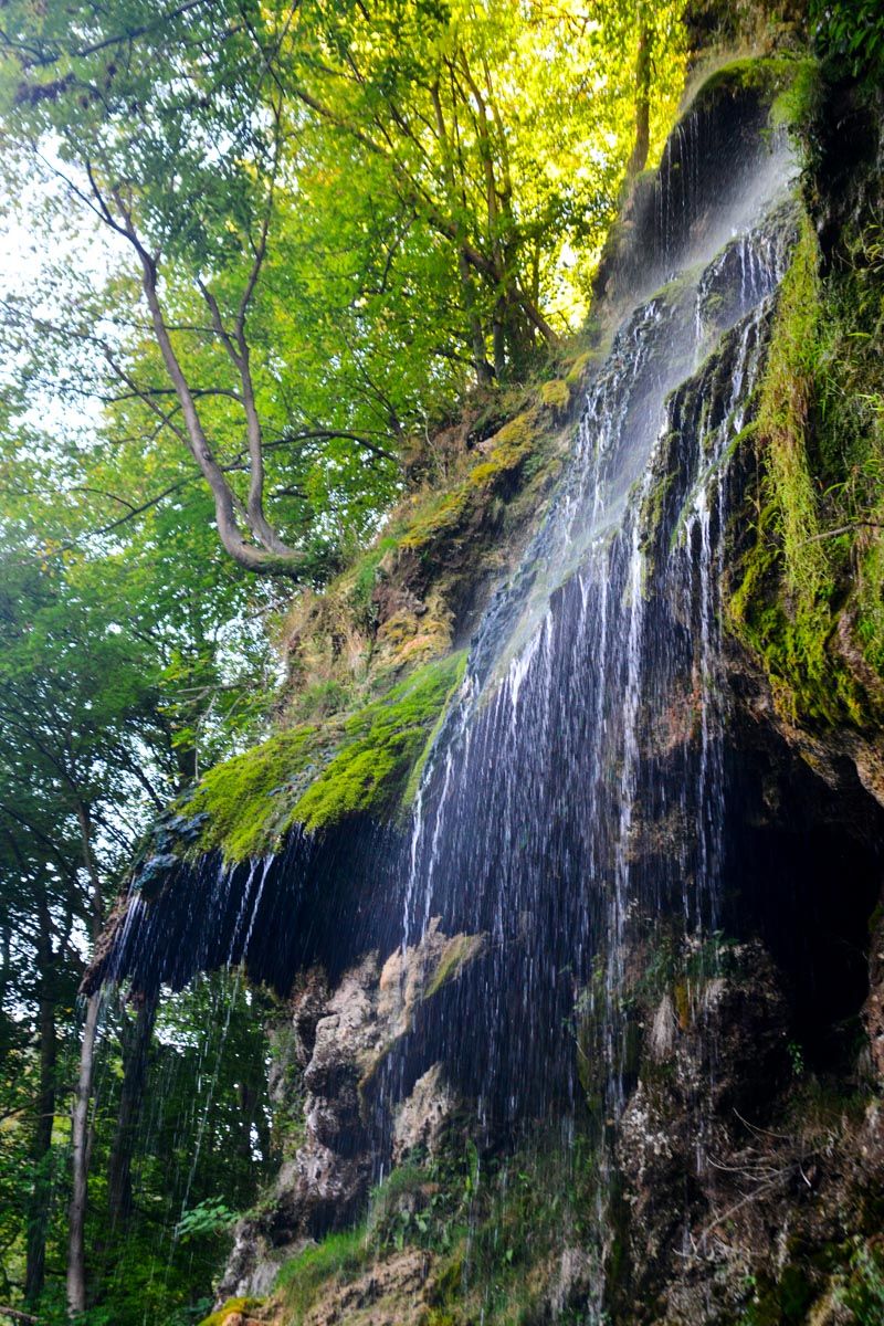 Sinterbildung am Uracher Wasserfall